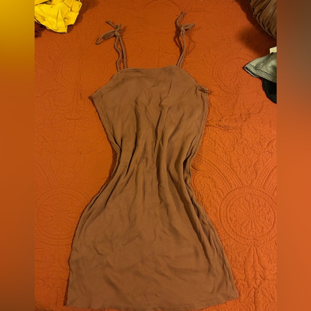 Wild Fable Brown Mini Dress